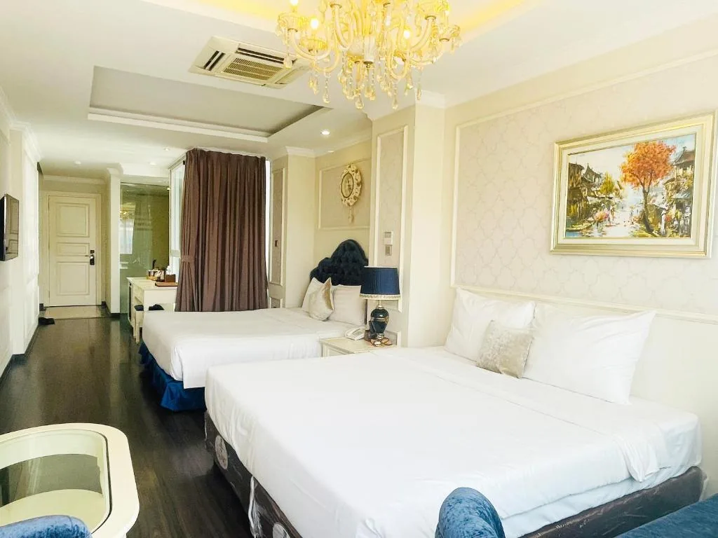 Family Suite with Balcony — Luxury Old Quarter Hotel & Gym